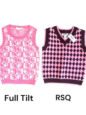 Pair of Knit Vests